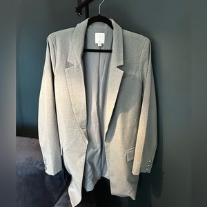 Gray blazer
